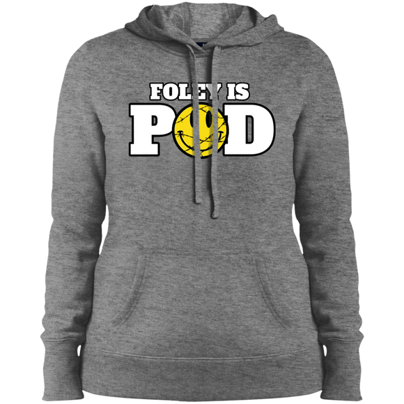 Foley is Pod Logo - Ladies' Pullover Hooded Sweatshirt