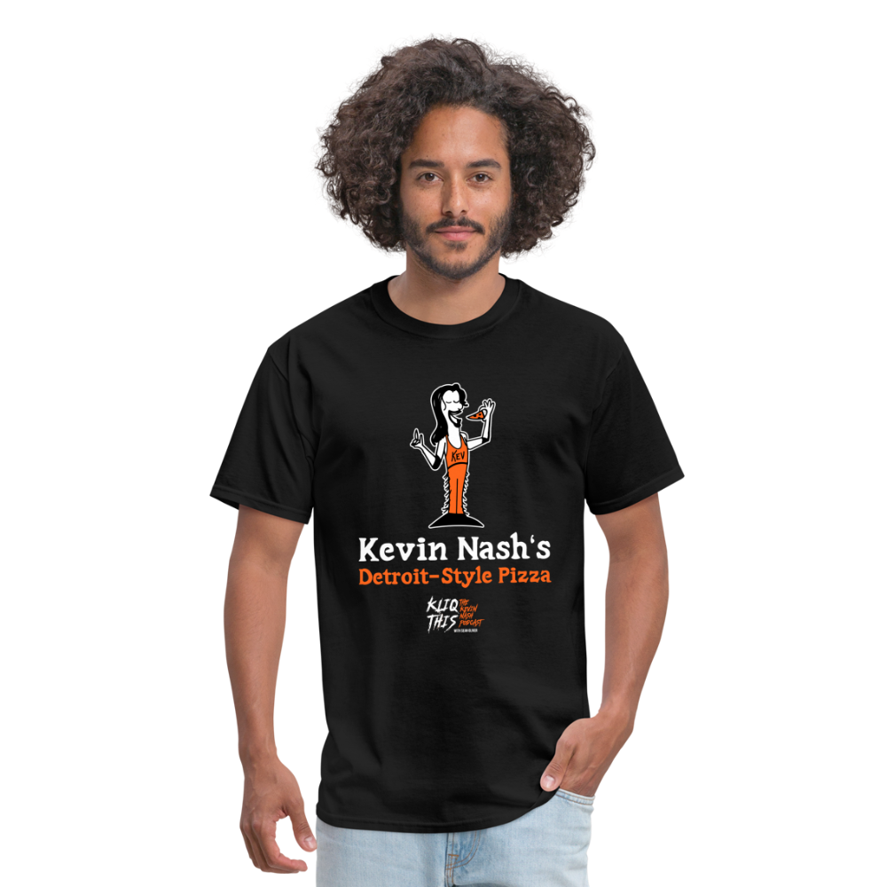 Kevin Nash's Detroit Style Pizza Black (Kliq This)- Unisex Classic Shirt