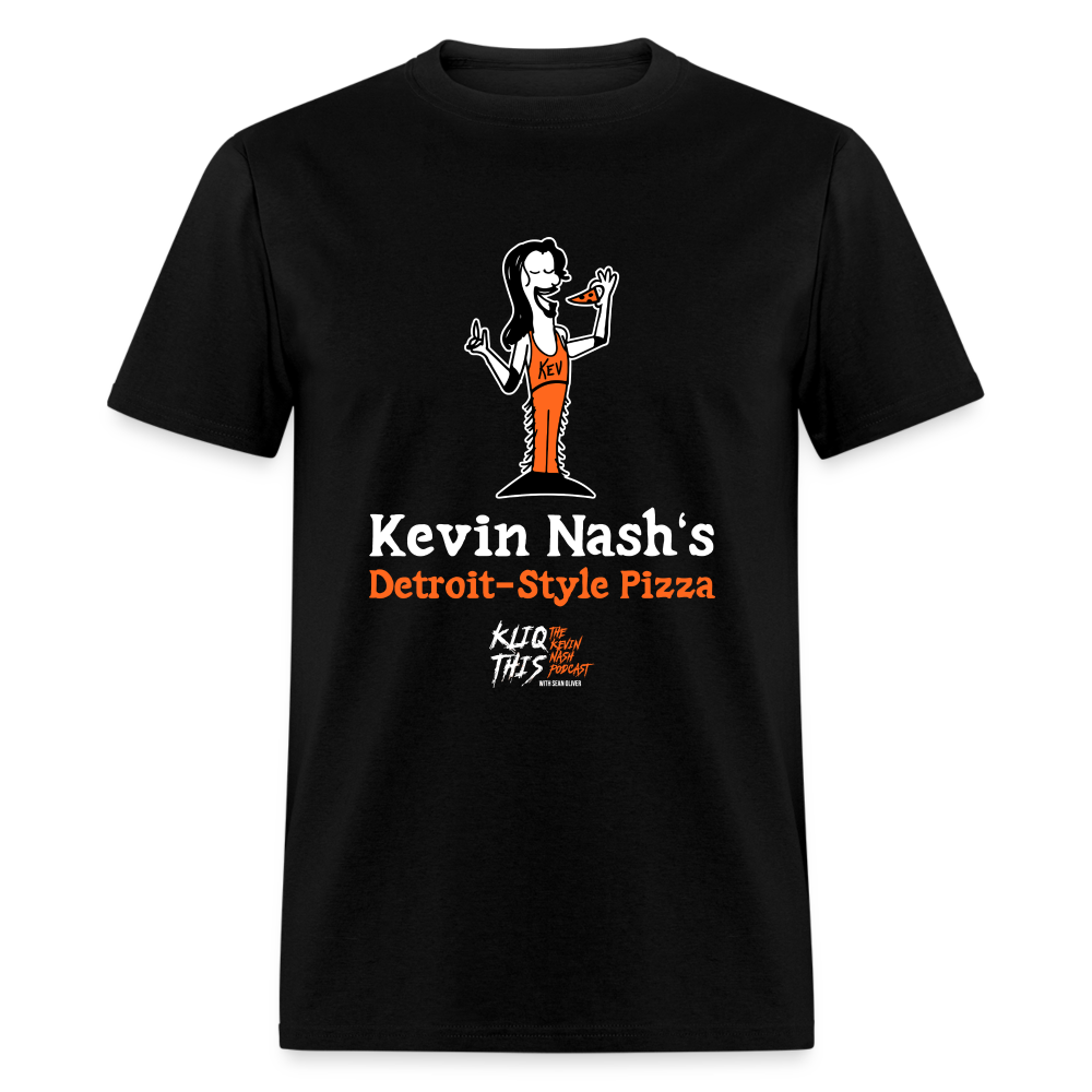 Kevin Nash's Detroit Style Pizza Black (Kliq This)- Unisex Classic Shirt