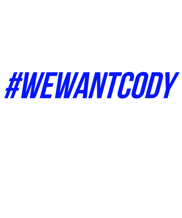 #WeWantCody