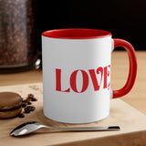 Love (STW)- Accent Coffee Mug, 11oz