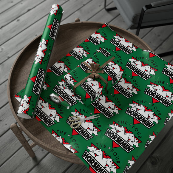 Four Horsemen Red & Black (Arn)- Glossy Wrapping Paper