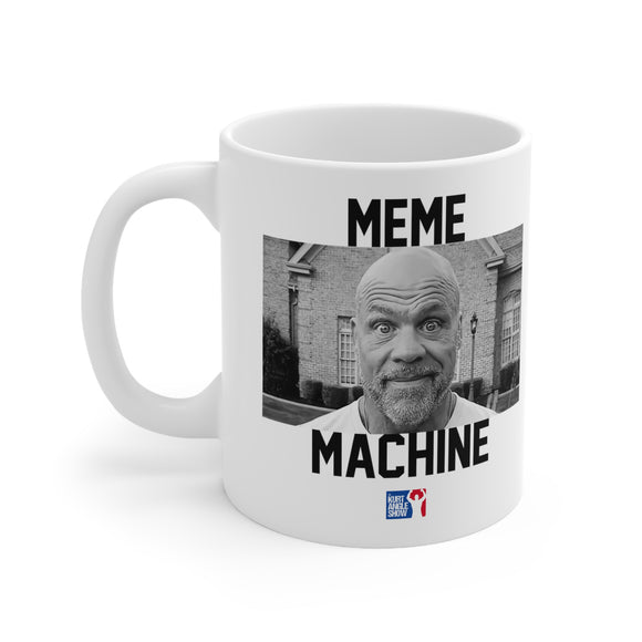 Meme Machine (KAS) - White Ceramic Mug 11oz