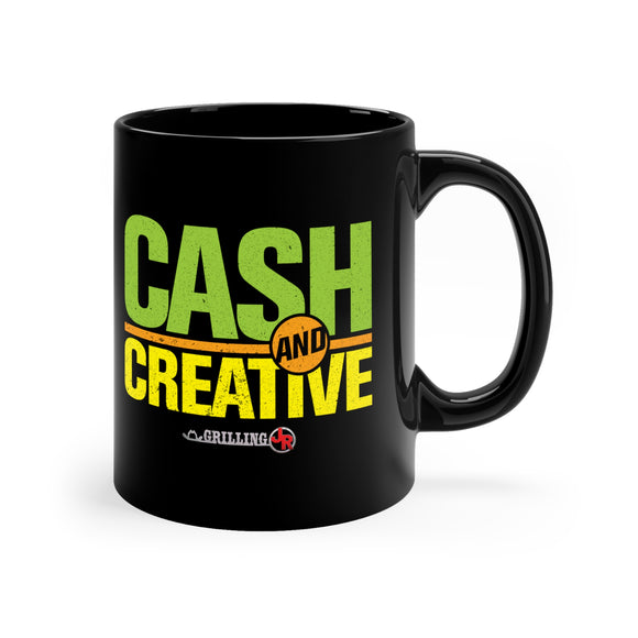 Cash & Creative (GJR)- 11oz Black Mug
