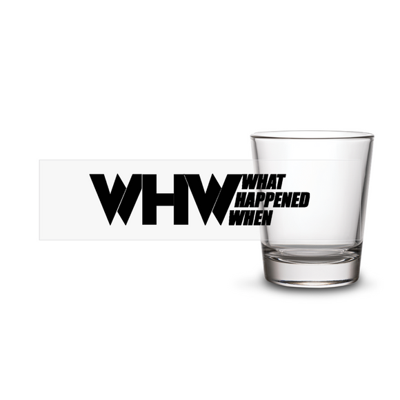 WHW Logo- Shot Glass