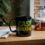Cash & Creative (GJR)- 11oz Black Mug