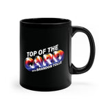 Top of the Card Logo- 11oz Black Mug