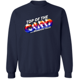 Top of the Card Logo-  Crewneck Pullover Sweatshirt