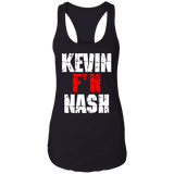 Kevin F'N Nash (Kliq This)-  Ladies Racerback Tank
