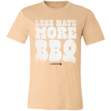 Less Hate More BBQ (GJR)-  Unisex Jersey Short-Sleeve T-Shirt