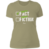 Fact Fiction (Hardy)-  Ladies' Boyfriend T-Shirt