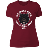 Working Bear Wrestling Academy (STW)-  Ladies' Boyfriend T-Shirt