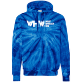 WHW Logo- Unisex Tie-Dyed Pullover Hoodie