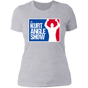 Kurt Angle Show Logo -  Ladies' Boyfriend T-Shirt