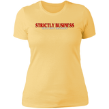 Strictly Business Logo-  Ladies' Boyfriend T-Shirt