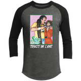 Trust in Love (Snake Pit)- Baseball T-Shirt