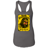 King of the Death Match (Foley is Pod)- Ladies Racerback Tank