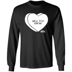 Well You Know (STW)-Long Sleeve Cotton T-Shirt