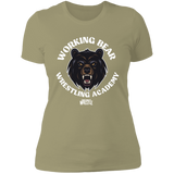 Working Bear Wrestling Academy (STW)-  Ladies' Boyfriend T-Shirt