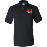 AdFreeShows Logo- Men's Jersey Polo Shirt