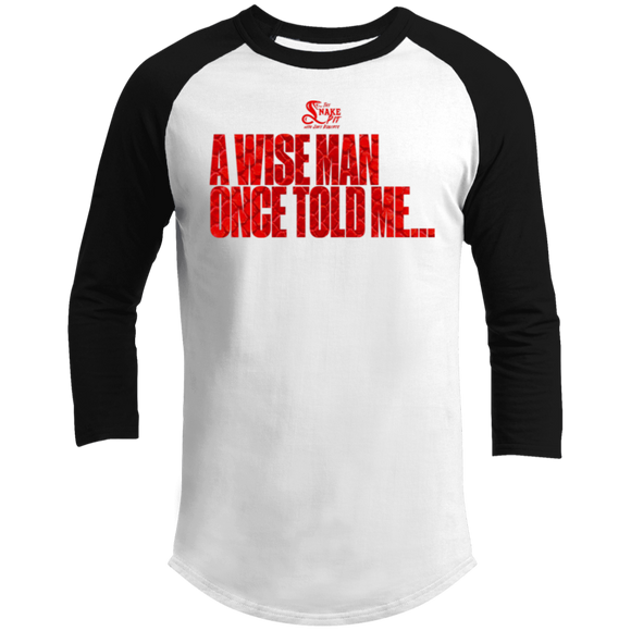 Wise Man (Snake Pit)- Baseball T-Shirt