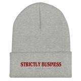 Strictly Business Logo- Cuffed Beanie