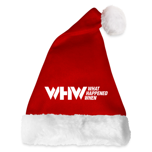 WHW Logo- Santa Hat - red/white