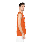 Kliq This Orange- Basketball Jersey