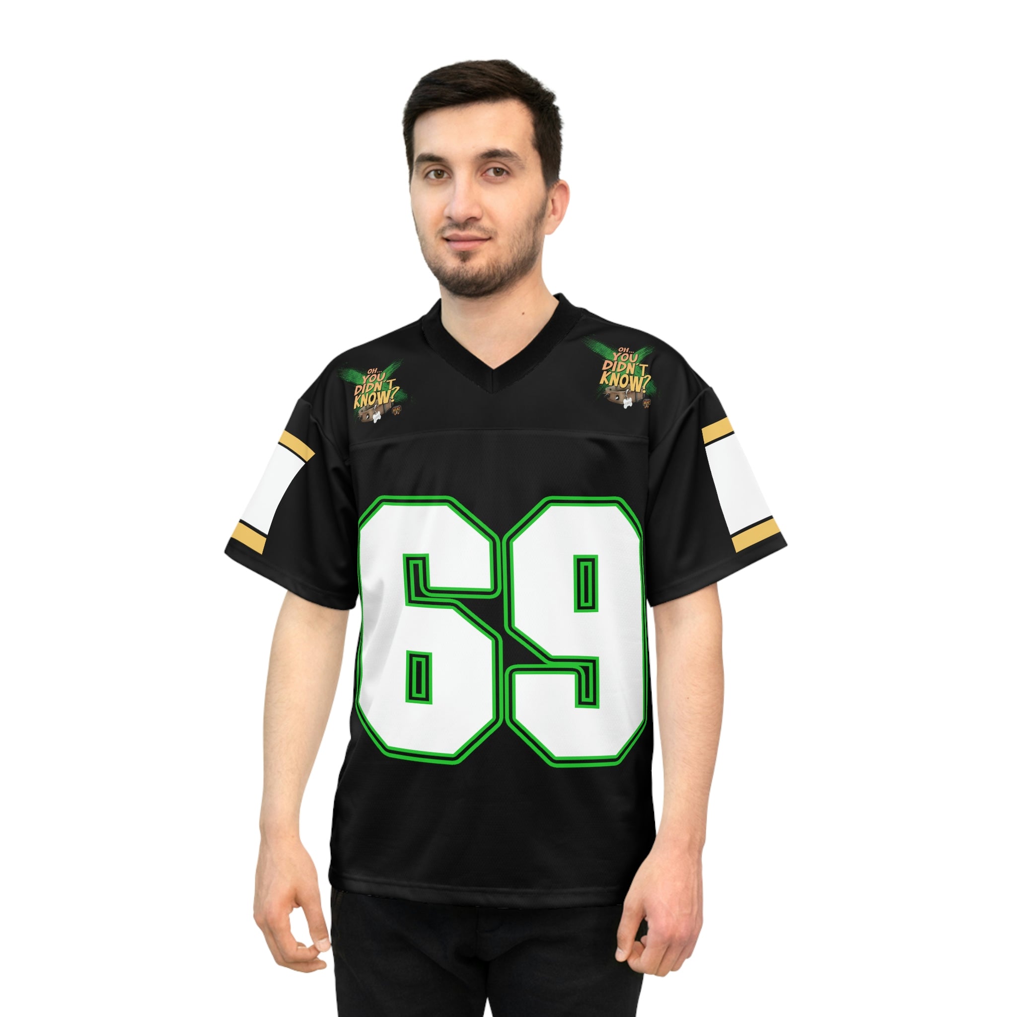 Oh You Didn't Know 69- Unisex Football Jersey (AOP) – Box of Gimmicks