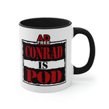 Conrad is Pod (AFS) - Accent Coffee Mug, 11oz