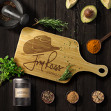 JRs BBQ Cutting Board With Handle