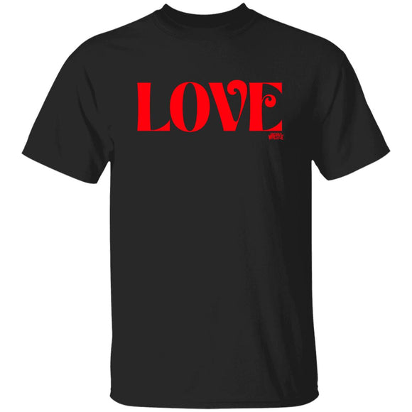 Love (STW) Red Logo-Classic T-Shirt
