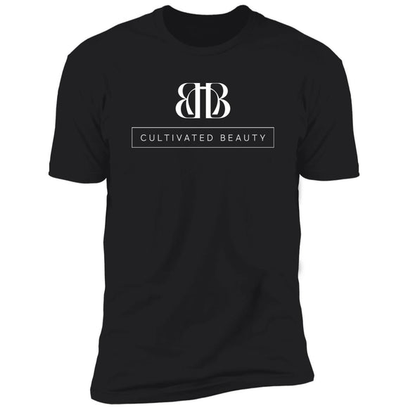 Cultivated Beauty Logo - NL3600 Premium Short Sleeve T-Shirt