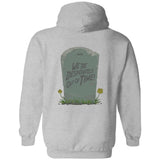 We're Out of Time (WHW)-  Zip Up Hooded Sweatshirt