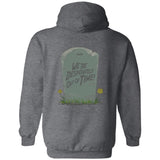 We're Out of Time (WHW)-  Zip Up Hooded Sweatshirt