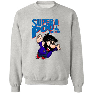 Super Podfather (AFS)- Crewneck Pullover Sweatshirt
