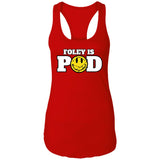 Foley is Pod Logo- Ladies Racerback Tank