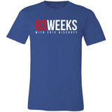 83 Weeks Classic (White Logo)- Unisex Jersey Short-Sleeve T-Shirt