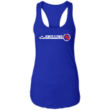 Grilling JR Logo- Ladies Racerback Tank