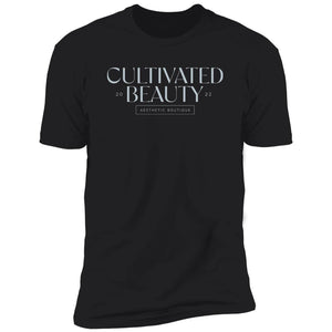 Cultivated Beauty Blue 2022 Logo- NL3600 Premium Short Sleeve T-Shirt