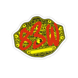 83W Big Gold Red (83 Weeks)- Kiss-Cut Sticker