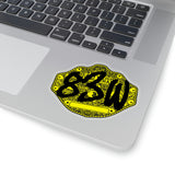 83W Big Gold Black (83 Weeks)- Kiss-Cut Sticker