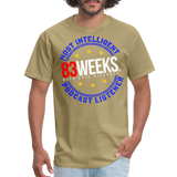 Most Intellegent Listener (83 Weeks)- Classic T-Shirt - khaki