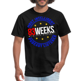 Most Intellegent Listener (83 Weeks)- Classic T-Shirt - black