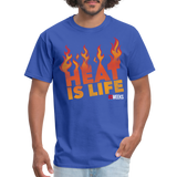 Heat is Life (83 weeks)-  Classic T-Shirt - royal blue