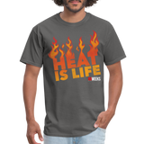 Heat is Life (83 weeks)-  Classic T-Shirt - charcoal