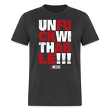 Unfuckwithable (83 Weeks)- Classic T-Shirt - heather black