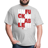 Unfuckwithable (83 Weeks)- Classic T-Shirt - heather gray