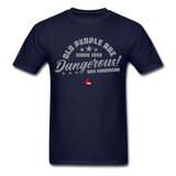 Old People Are Dangerous Classic T-Shirt up to 6XL - navy