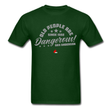 Old People Are Dangerous Classic T-Shirt up to 6XL - forest green